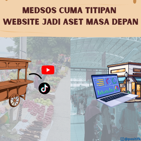 Medsos Cuma Titipan, Website Jadi Aset Masa Depan